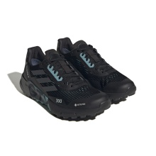 adidas Trail-Laufschuhe Terrex Agravic Flow 2.0 GTX (wasserdicht) 2023 schwarz Damen